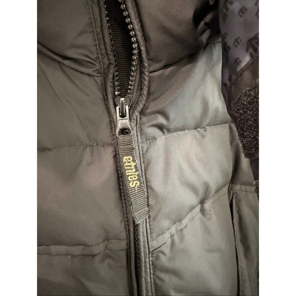 Vintage Etnies Down Puffer Jacket Men’s L Black - Picture 11 of 11